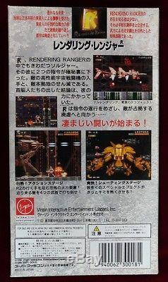 Rendering Ranger R2 SNES SFC Nintendo Super Famicom Japan EMS F/S USED