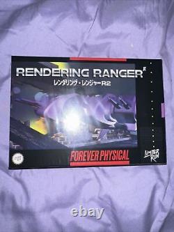 Rendering Ranger R2 SNES Super Nintendo Limited Run Games LRG SEALED
