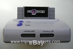 Retro Super Nintendo / SNES Console Plays Super NES Cartridges