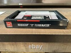 RoboCop versus The Terminator Super Nintendo SNES CIB. Excellent condition