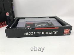 Robocop VS. The Terminator Super Nintendo Snes Complete in box CIB RARE