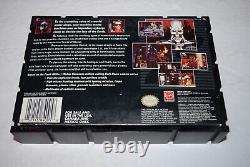 Robocop vs The Terminator Super Nintendo SNES Video Game Complete in Box