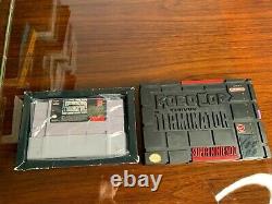 Robocop vs. The Terminator for Super Nintendo Authentic Box and Cartridge SNES