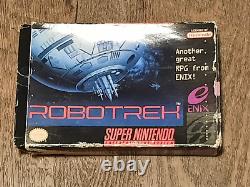 Robotrek CIB (Super Nintendo Entertainment System, 1994) AUTHENTIC