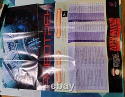 Robotrek Super Nintendo SNES 100% CIB Complete in Box w Reg Card & Poster SAVES