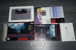 Robotrek (Super Nintendo SNES) Complete in Box with Reg Chart MINT Condition