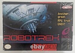 Robotrek for Super Nintendo SNES Complete CIB Authentic by Enix