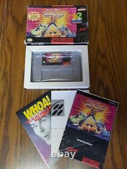 Rock n' Roll Racing (Super Nintendo Entertainment System, 1993) SNES, Complete