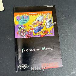 Rocko's Modern Life (SNES) Super Nintendo CIB Complete Box 1994 Viacom RARE