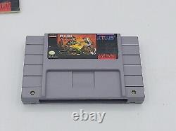 Run Saber Super Nintendo Video Game Cartridge Atlus SNES with Manual Excellent