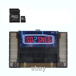 SD2SNES Rev. X Super Nintendo SNES Flash Cart Multi Card Rom + 16gb sd card GL 2