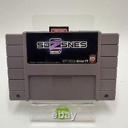 SD2SNES (Super Nintendo SNES, 2014) Cartridge with 16GB Storage SD Card