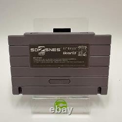 SD2SNES (Super Nintendo SNES, 2014) Cartridge with 16GB Storage SD Card