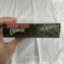 SEALED Donkey Kong Country Super Nintendo SNES EXCELLENT BRAND NEW