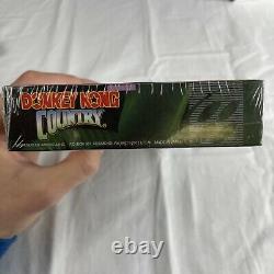 SEALED Donkey Kong Country Super Nintendo SNES EXCELLENT BRAND NEW