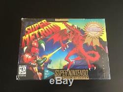 SEALED Super Metroid RARE