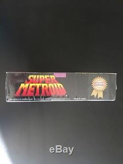 SEALED Super Metroid RARE