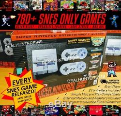 SNES 780+ Games (Every Game EVER Released) Mini Classic Super Nintendo Console