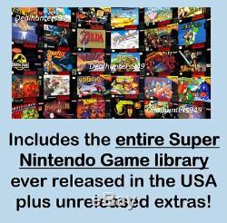 SNES 780+ Games (Every Game EVER Released) Mini Classic Super Nintendo Console