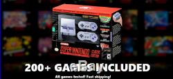SNES CLASSIC MODDED WITH 240+ Games Super Nintendo Classic Edition Console