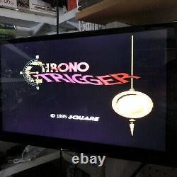 SNES Chrono Trigger Super Nintendo Entertainment System 1995 With Manual