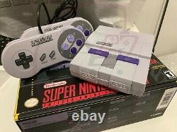 SNES Classic Edition Super Nintendo Entertainment System 21 Games full New set