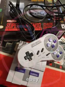 SNES Classic Edition Super Nintendo Entertainment System 21 Games full New set