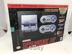 SNES Classic Mini Edition Super Nintendo Entertainment System Brand New