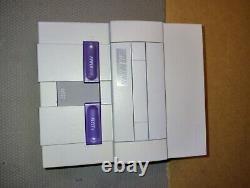 SNES Console Bundle Super MarioKart & Super Mario World 2 Controllers & Hookups