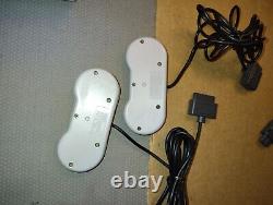 SNES Console Bundle Super MarioKart & Super Mario World 2 Controllers & Hookups