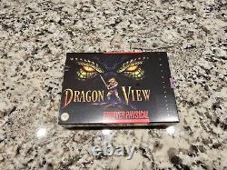 SNES Dragon View Super Nintendo LRG Limited Run Games NEWithSEALED