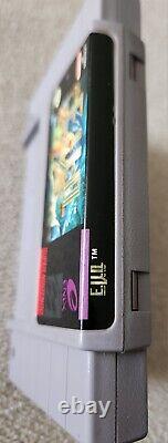 SNES EVO The Search for Eden (Super Nintendo) Authentic- Works Great