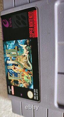 SNES EVO The Search for Eden (Super Nintendo) Authentic- Works Great