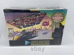 SNES F-Zero Super Nintendo SNES Game Sealed New Players Choice SEE PIC