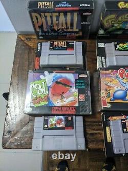 SNES Game Lot Of 13. Boxed Super Nintendo
