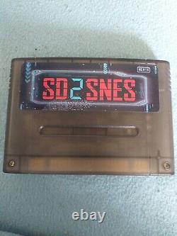 SNES Games Everdrive Flash Cart SD2SNES & SD Bundle For Super Nintendo Console