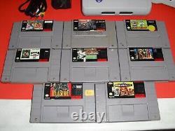 SNES Jr Mini system with 1 controller & 8 games! Castlevania IV Super Nintendo