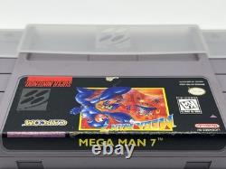 SNES Mega Man 7 (Super Nintendo, 1995) Cart Only Authentic TESTED