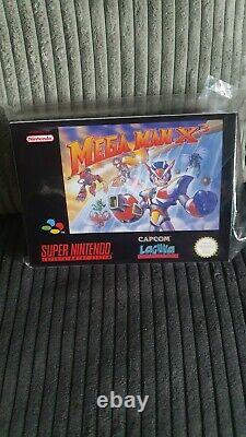 SNES Mega Man X3 Pal ORIGINAL, Eur, Super Nintendo, Very Rare, Softcase