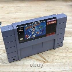 SNES Mega Man X Super Nintendo 1994 Complete Cib