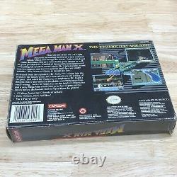 SNES Mega Man X Super Nintendo 1994 Complete Cib