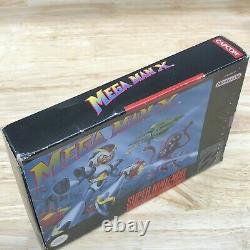 SNES Mega Man X Super Nintendo 1994 Complete Cib