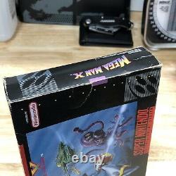 SNES Mega Man X Super Nintendo 1994 Complete Cib