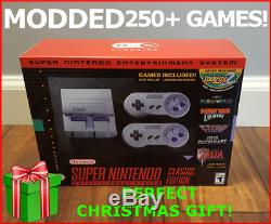 SNES Mini MODDED Super Nintendo Classic Edition 250+ Games HACKED Brand New