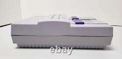 SNES SUPER NNINTENDO CONSOLE SYSTEM With 2X Controller & 6 Games