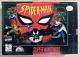 Snes Spider-man Video Game & Box Super Nintendo Entertainment System Used