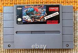 SNES Street Fighter II 2 NOT FOR RESALE NFR Demo Cart Only Super Nintendo