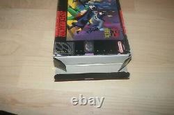 SNES Super Nintendo Adventures Of Batman And Robin By Konami Complete In Box CIB