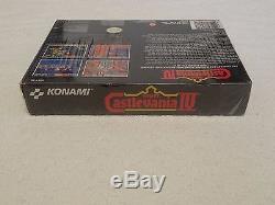 SNES Super Nintendo Castlevania IV Video Game New Sealed free shipping