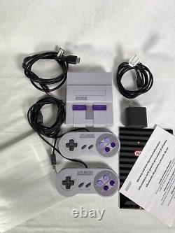 SNES Super Nintendo Classic Console MODDED with 100+ Games